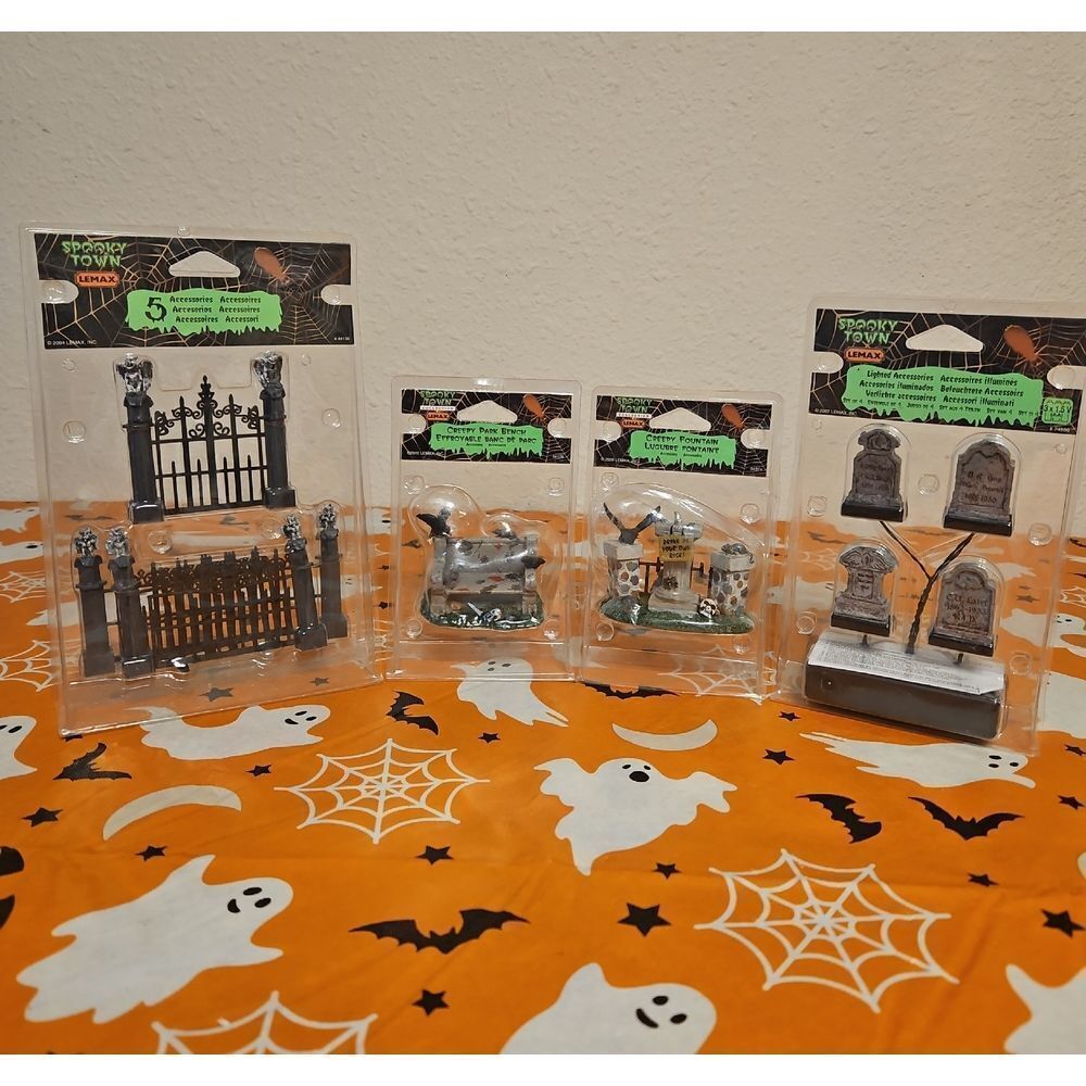 Lemax Spooky Town Halloween Decor Accessories